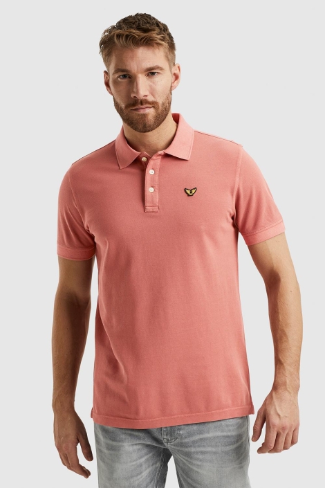 PME legend short sleeve polo pique garment dy